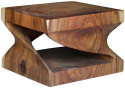 Roke Masa de cafea Twist, 550 x 550 x 390 mm, Lac transparent pe baza de apa (DF-NTZ_2TACT0819) Masa de cafea