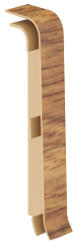 Vilo Capac plinta Vilo Esquero, decor Pin plin - 66, 6 21, 9 mm, PVC, 20 buc cutie, compatibil plinta 66, 6 mm (DF-3021642)