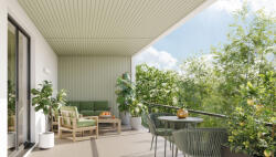 Vilo Lambriu exterior 3D Vilo Fronto, decor Verde Masliniu Deschis - 7, 375 mp cutie (10 bucati), 2950 250 mm, PVC-U (DF-3030467)