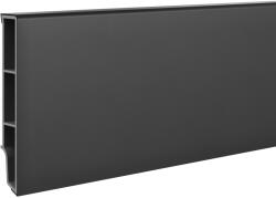 Vilo Plinta PVC Rigid Vilo Sempla pentru parchet, decor Negru - 2400 80 14 mm (DF-3030575)