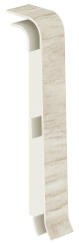 Vilo Capac plinta Vilo Esquero, decor Platan California - 66, 6 21, 9 mm, PVC, 20 buc cutie, compatibil plinta 66, 6 mm (DF-3021632)