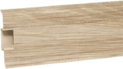 Korner Plinta PVC cu Canal Siena, 2500 X 80 X 20 mm - Secession (DF-PP80S-0-806)