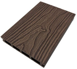 Naimeed Company Pardoseala WPC Terasa D7484, antiderapanta, rezistenta UV si inghet, clasa trafic 23, 2800x140x25 mm, Nuc natural (DF-D7484)