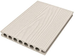 Naimeed Company Pardoseala WPC Terasa D7483, antiderapanta, rezistenta UV si inghet, clasa trafic 23, 2800x140x25 mm, Crem (DF-D7483)