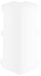 Vilo Colt exterior plinta Vilo Esquero, decor Alb - 66, 6 21, 9 mm, PVC, 20 buc cutie, compatibil plinta 66, 6 mm (DF-3009126)