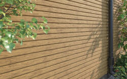 Vilo Lambriu exterior 3D Vilo Fronto, decor Stejar Miere - 2, 95 mp cutie (4 bucati), 2950 250 mm, PVC-U (DF-3029951)