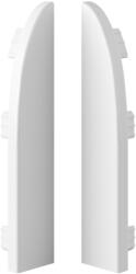 Vilo Capac plinta Vilo, decor Alb-708 - 80 14 mm, PVC, 30 buc cutie (DF-3030589)