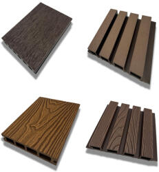 Naimeed Company Set mostre panouri cristal carbon - modele multiple, grosime 5 mm (DF-P5-mostrar-WPC-exterior)