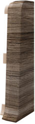 Vilo Capac plinta Vilo Esquero, decor Stejar inchis - 66, 6 21, 9 mm, PVC, 20 buc cutie, compatibil plinta 66, 6 mm (DF-3022069)