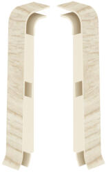 Vilo Capac plinta Vilo Esquero, decor Platan Vestic - 66, 6 21, 9 mm, PVC, 20 buc cutie, compatibil plinta 66, 6 mm (DF-3021635)