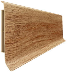 Vilo Plinta PVC Vilo Linela pentru parchet, decor Stejar Newcastle - 2000 80 16 mm (DF-3026372)