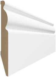 VOX Plinta MDF VOX Evera pentru parchet, decor Alb Mat - 2400 120 16 mm (DF-6043694)