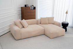 Roke Canapea Bari (husa detasabila), 1570 x 1070 mm, tapiterie warm beige (DF-MGL_L802) Canapea