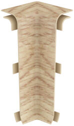 Vilo Colt interior plinta Vilo Esquero, decor Platan Mexican - 66, 6 21, 9 mm, PVC, 20 buc cutie, compatibil plinta 66, 6 mm (DF-3009120)
