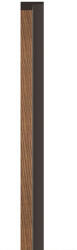 VOX Profil Stanga lamelar interior VOX Linerio, decor Mocca - 1, 94 mp cutie (12 bucati), 2650 61 21 mm, Polistiren Extrudat XPS (DF-6034194)