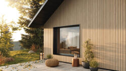 Vilo Lambriu exterior 3D Vilo Fronto, decor Stejar - 2, 95 mp cutie (4 bucati), 2950 250 mm, PVC-U (DF-3030242)