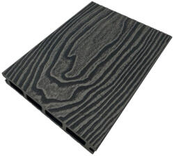Naimeed Company Pardoseala WPC Terasa D7485, antiderapanta, rezistenta UV si inghet, clasa trafic 23, 2800x140x25 mm, Stejar gri (DF-D7485)