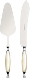 Casa Bugatti Spatulă și cuțit pentru servirea tortului Country, perlate, în cutie cadou, set 2 piese (COCAM-N4120/21)