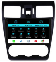 NavStore Navigatie Dedicata Subaru Forester (2012 - 2018), 2K, 4Gb Ram, 64Gb Stocare, Carplay (C16652)