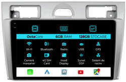 NavStore Navigatie Ford Fiesta (2004 - 2009), 9 Inch, 6Gb Ram, 128Gb Stocare, Android Auto, Carplay (C16659)