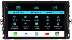 NavStore Navigatie Volkswagen Polo 2017+, QuadCore, 9 Inch, 4Gb Ram, 64Gb Stocare, Android Auto, Carplay (C16392)