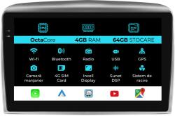 NavStore Navigatie Dedicata Lancia Ypsilon (2006 - 2011), 9 Inch, 4Gb Ram, 64Gb Stocare, Android Auto, Carplay (C11904)