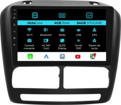 NavStore Navigatie Dedicata Fiat Doblo (2010-2015), 10Inch, 4Gb Ram, 64Gb Stocare, Carplay (C577)