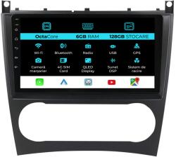 NavStore Navigatie Dedicata Mercedes C-Class W203 CLK W209 (2005 - 2009), 9Inch, 6Gb Ram, 128Gb Stocare, Carplay (C792)