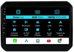 NavStore Navigatie Dedicata Suzuki Ignis (2016 - 2025), 9Inch, 6Gb Ram, 128Gb Stocare, Carplay (C8032)