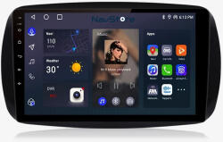 NavStore Navigatie Android Dedicata Smart For Two (2016-2021) For Four (2016-2021), 9 Inch, 8Gb Ram, 256Gb stocare, Carplay (C887)