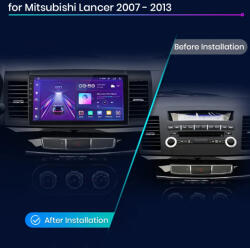 NavStore Navigatie Android Dedicata Mitsubishi Lancer (2007-2013), 9Inch, 8Gb Ram, 128Gb Stocare, Bluetooth, WiFi, Carplay DA (C1347DA)