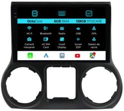 NavStore Navigatie Jeep Wrangler (2011 - 2017), 10 Inch, 6Gb Ram, 128Gb Stocare, Android Auto, Carplay (C11791)