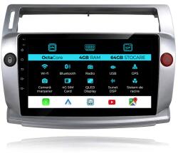 NavStore Navigatie Dedicata Citroen C4 (2004-2009), 9Inch, 4Gb Ram, 64Gb Stocare, Carplay (C7598)