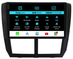 NavStore Navigatie Subaru Forester (2008 - 2013), 9Inch, 6Gb Ram, 128Gb Stocare, Carplay (C16642)