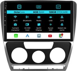 NavStore Navigatie Dedicata Skoda Octavia 2 (2004 - 2013), 10Inch, 6Gb Ram, 128Gb Stocare, Bluetooth, WiFi, Carplay (C1323)