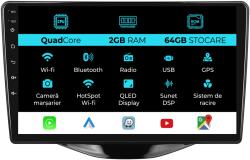 NavStore Navigatie Dedicata Peugeot 107/Citroen C1/Toyota Aygo (2014 - 2022), 9Inch, 2Gb Ram, 64Gb Stocare, Carplay (C1264)