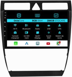 NavStore Navigatie Dedicata Audi A6 C5 (2000-2004), 9Inch, 8Gb Ram, 256Gb Stocare, Carplay (C148)