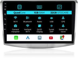 NavStore Navigatie Android Dedicata Volkswagen Passat B6, B7, CC (2005 -2015), 10Inch, 1Gb Ram, 32Gb Stocare, Carplay (C102)