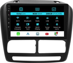 NavStore Navigatie Dedicata Fiat Doblo (2010-2015), 10Inch, 8Gb Ram, 256Gb Stocare, Carplay (C579)