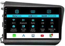 NavStore Navigatie Dedicata Honda Civic IX Sedan (2011-2015), 9Inch, 4Gb Ram, 64Gb Stocare, Carplay (C617)