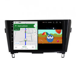 NavStore Navigatie Android Dedicata Nissan Qashqai J11, X Trail T32 (2013-2021), 10Inch, 8Gb Ram, 128Gb Stocare, Bluetooth, WiFi, Carplay DA (C7342da)