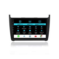 NavStore Navigatie Android Dedicata Volkswagen Polo (2009-2018), 9Inch, 4Gb Ram, 64Gb Stocare, Carplay (C898)