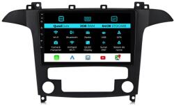 NavStore Navigatie Android Dedicata Ford S-Max (2006 - 2015), 9Inch, 2Gb Ram, 64Gb Stocare, Carplay (C7765)