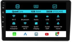 NavStore Navigatie Dedicata Peugeot 308 (2013 - 2017), 9Inch, 1Gb Ram, 32Gb Stocare, Carplay (C7759)
