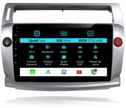NavStore Navigatie Android Dedicata Citroen C4 (2004-2009), 9Inch, 1Gb Ram, 32Gb Stocare, Carplay (C7596)