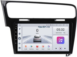 NavStore Navigatie Android Dedicata Volkswagen Golf 7 (2013-2020), 10Inch, 4Gb Ram, 64Gb Stocare, Bluetooth, WiFi, Carplay (C7314)