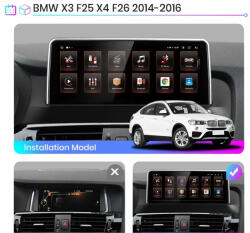 NavStore Navigatie Dedicata BMW X3 F25 (2010 - 2017), CCC, 10.25 Inch, 4Gb Ram, 64Gb Stocare, Android Auto, Carplay NBT (C882CCC)