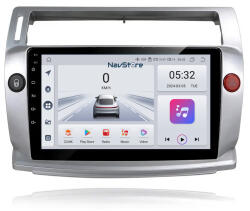 NavStore Navigatie Android Dedicata Citroen C4 (2004-2009), 9Inch, 4Gb Ram, 64Gb Stocare, Bluetooth, WiFi, Carplay (C7833)
