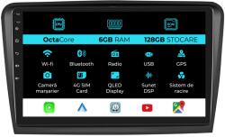NavStore Navigatie Dedicata Skoda Superb 2 (2008-2015), 10Inch, 6Gb Ram, 128Gb Stocare, Carplay (NS1129)