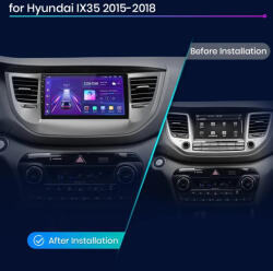 NavStore Navigatie Dedicata Hyundai Tucson, IX35 (2015-2018), 9Inch, 2Gb Ram, 64Gb Stocare, Carplay DA (C836DA)